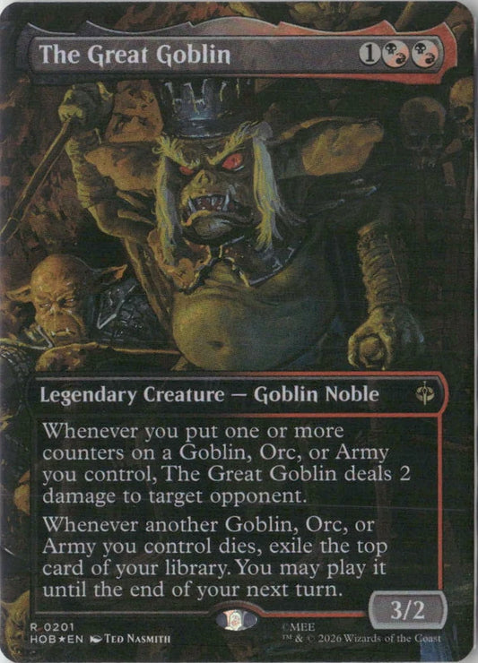 Scan Image | The Great Goblin (Borderless) - The Hobbit | [40401E8A]