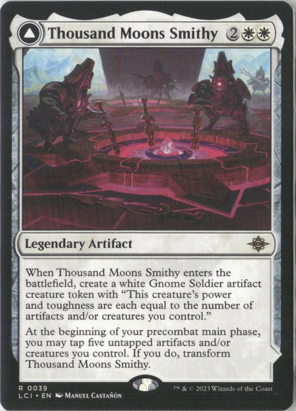 Scan Image | Thousand Moons Smithy - The Lost Caverns of Ixalan | [5BB7F11A]
