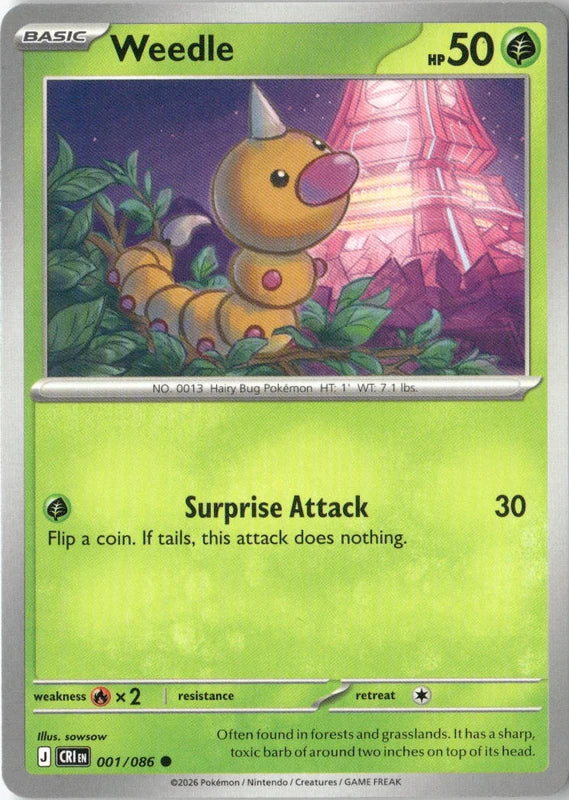 Weedle - ME04: Chaos Rising