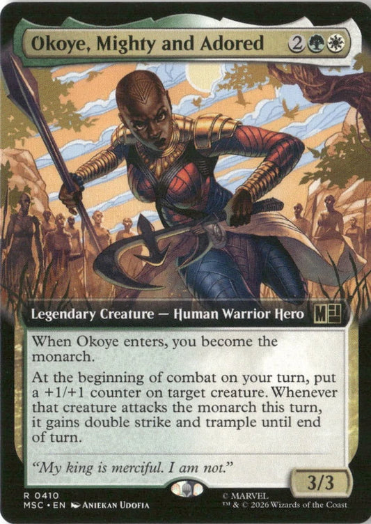 Okoye, Mighty and Adored - Commander: Marvel Super Heroes