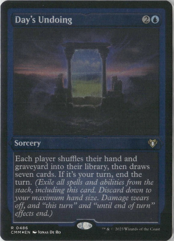 Scan Image | Day's Undoing - Magic Origins | [874EF2DA]