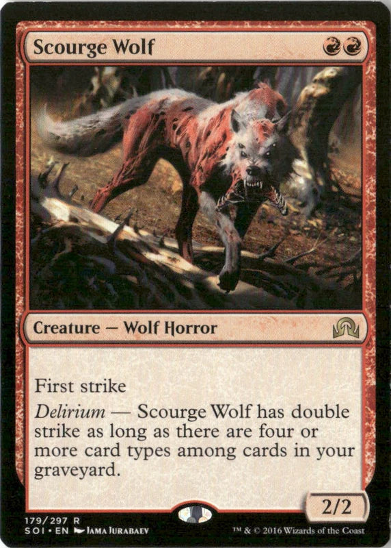 Scourge Wolf - Shadows over Innistrad
