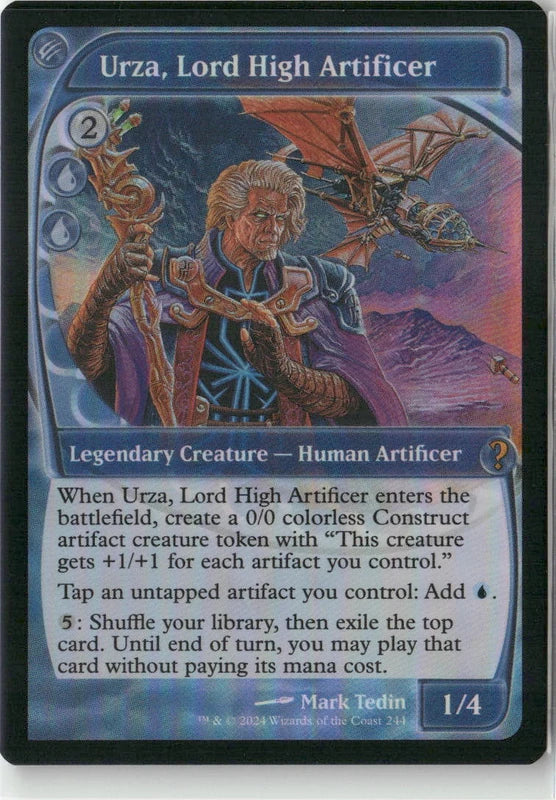 Scan Image | Urza, Lord High Artificer (Future Sight) - Mystery Booster 2 | [5E3C4054]