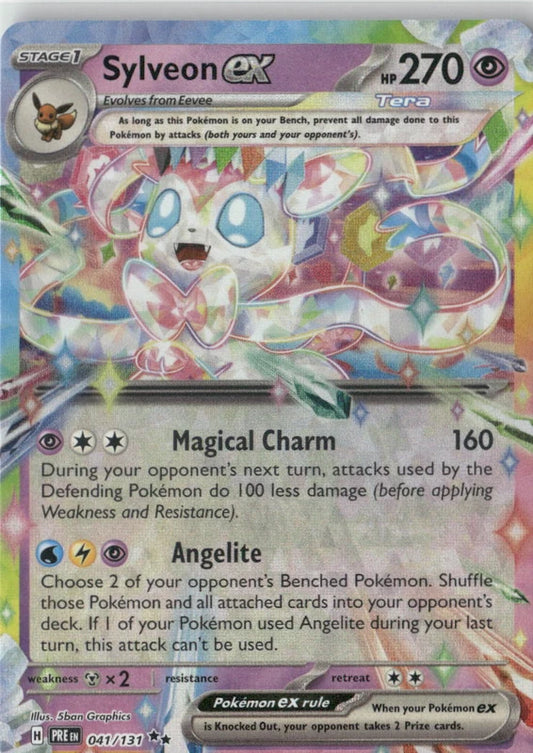 Sylveon ex - 041/131 - SV: Prismatic Evolutions