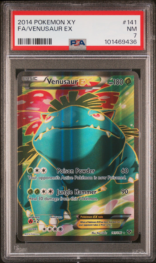 2014 Pokemon Xy 141 Fa/Venusaur Ex