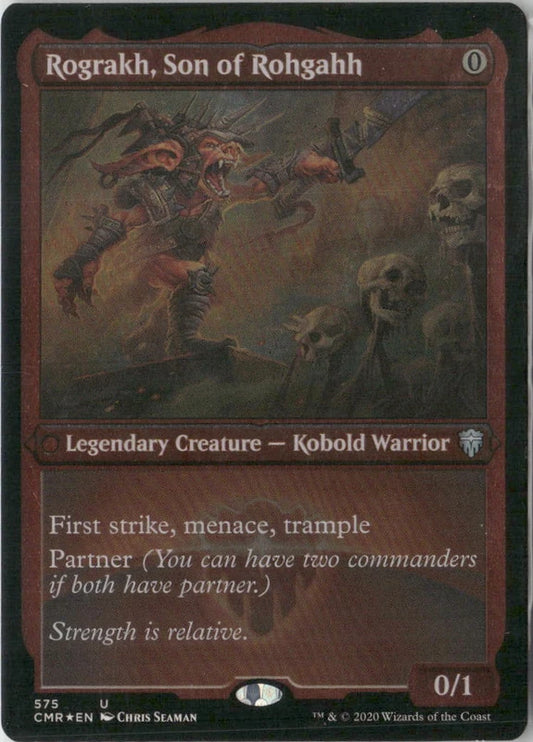 Scan Image | Rograkh, Son of Rohgahh (Foil Etched) - Commander Legends | [8EC3E482]