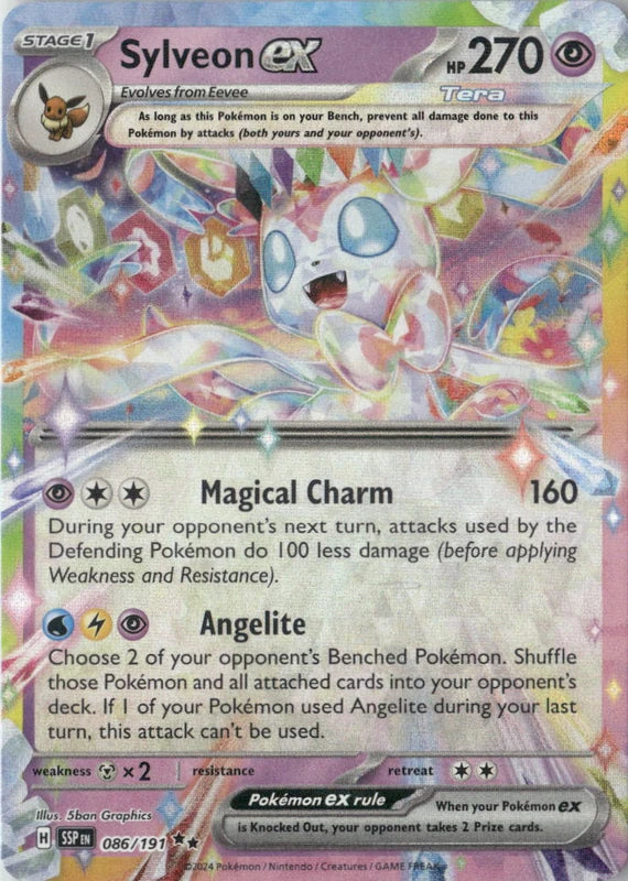 Sylveon ex - SV08: Surging Sparks