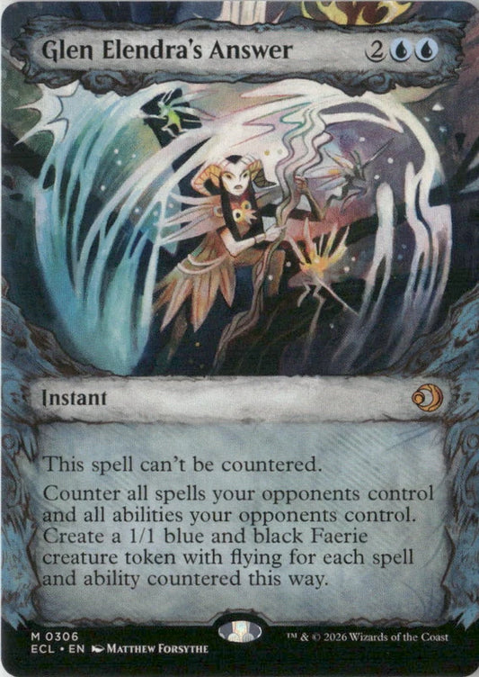 Scan Image | Glen Elendra's Answer (Showcase) - Lorwyn Eclipsed | [E3C6F9E9]