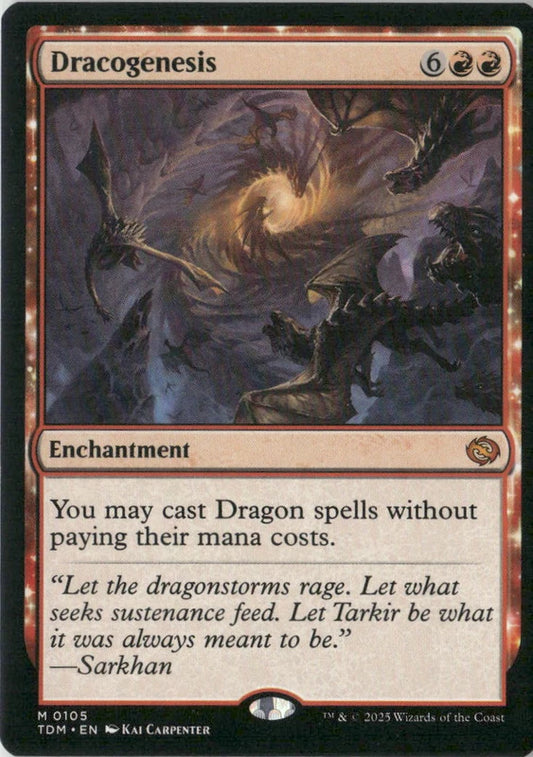 Scan Image | Dracogenesis - Tarkir: Dragonstorm | [7C5D75DF]