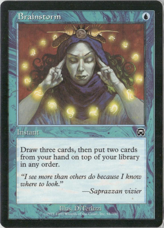 Scan Image | Brainstorm - Mercadian Masques | [D2F2EF08]