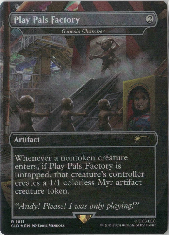 Scan Image | Play Pals Factory - Genesis Chamber - Secret Lair Drop Series | [E700C3FC]