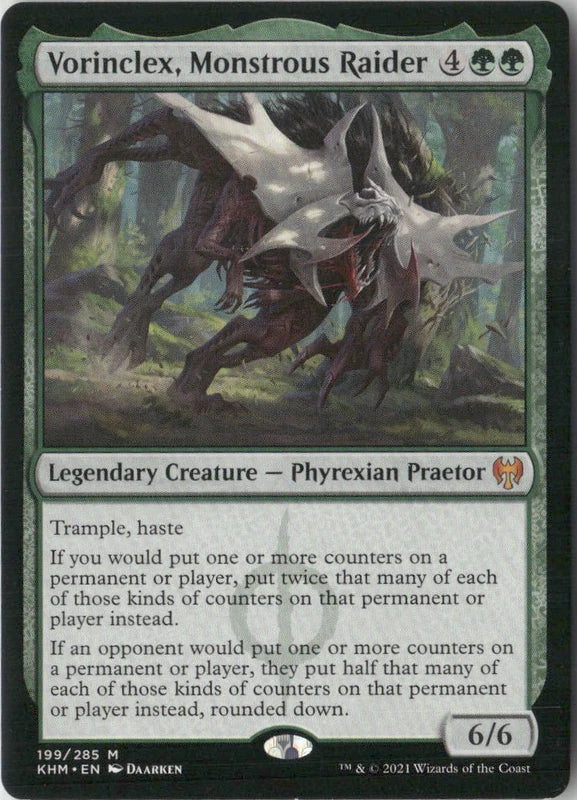 Scan Image | Vorinclex, Monstrous Raider - Kaldheim | [2084EC4B]