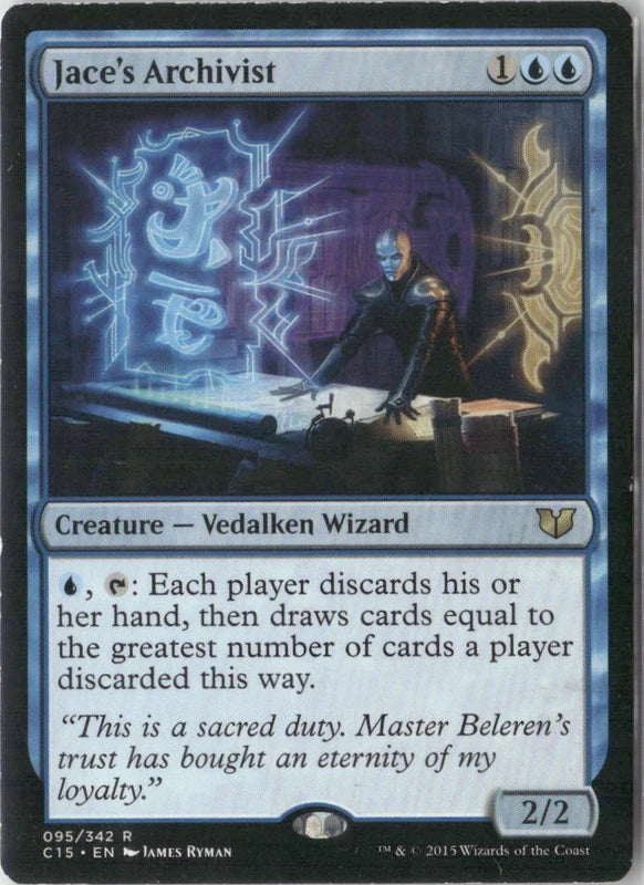 Scan Image | Jace's Archivist - Commander 2015 | [9ECF1369]