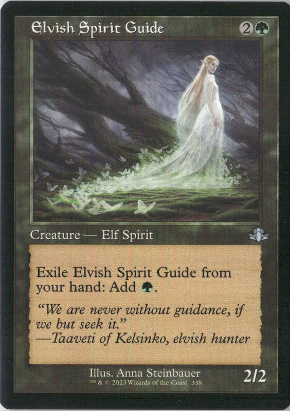 Scan Image | Elvish Spirit Guide (Retro Frame) - Dominaria Remastered | [55F3EFED]