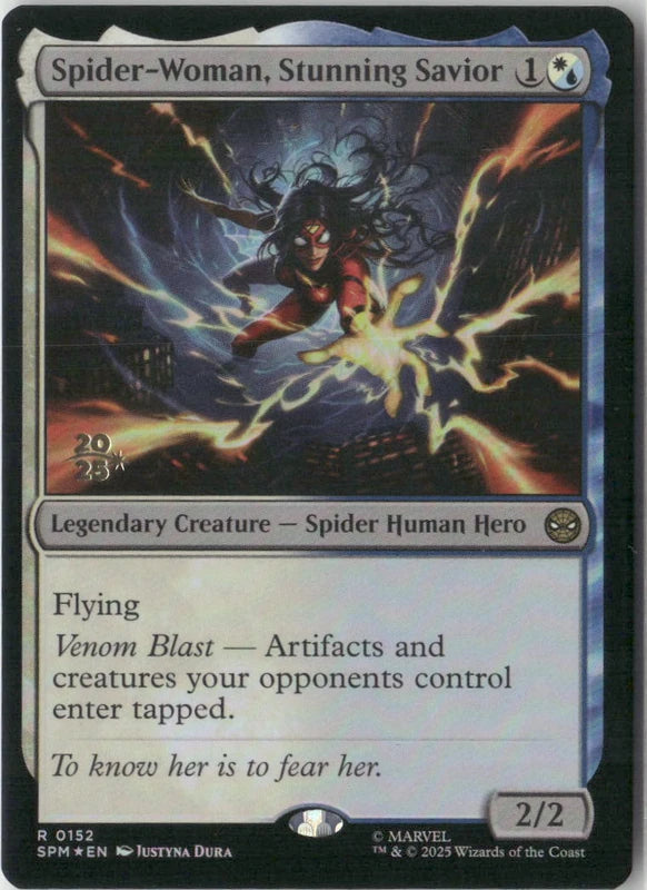 Scan Image | Spider-Woman, Stunning Savior - Prerelease Cards | [239C82E8]