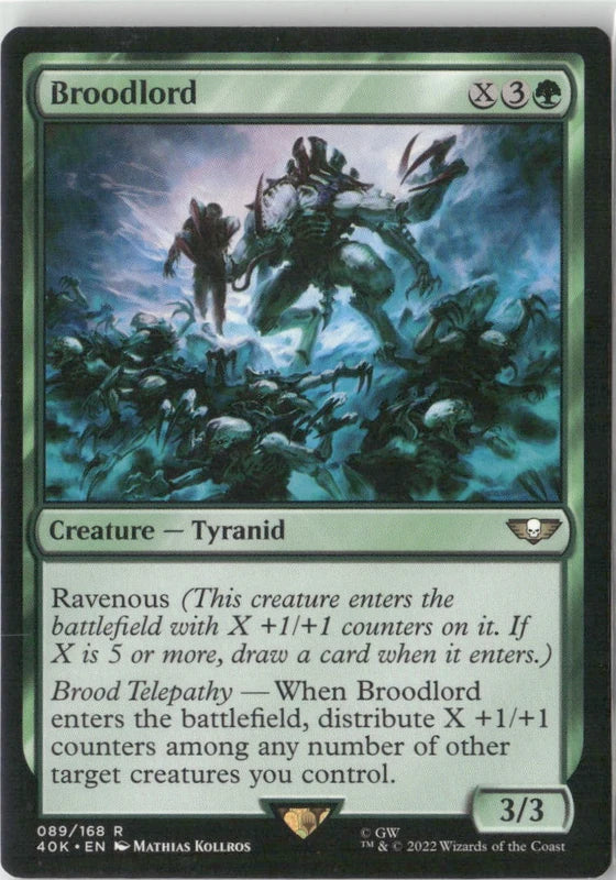 Scan Image | Broodlord - Universes Beyond: Warhammer 40,000 | [8A29A805]