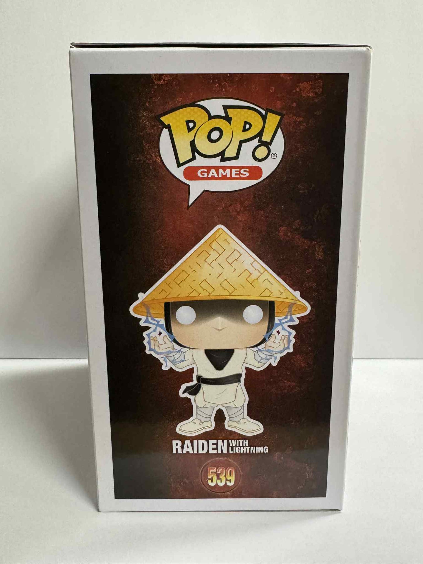 Mortal Kombat - Raiden with Lightning US Exclusive Pop! Vinyl #539