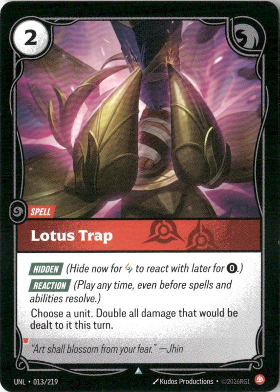 Lotus Trap - Unleashed