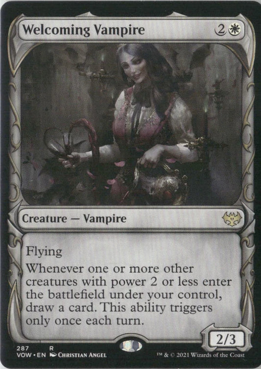 Scan Image | Welcoming Vampire (Showcase) - Innistrad: Crimson Vow | [F0AD1F0B]