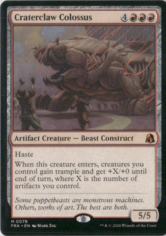 Scan Image | Craterclaw Colossus - Reality Fracture | [C07ABA9B]