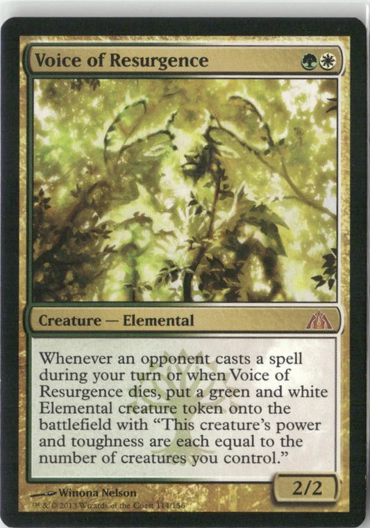 Scan Image | Voice of Resurgence - Dragon's Maze | [0D2FCB2B]