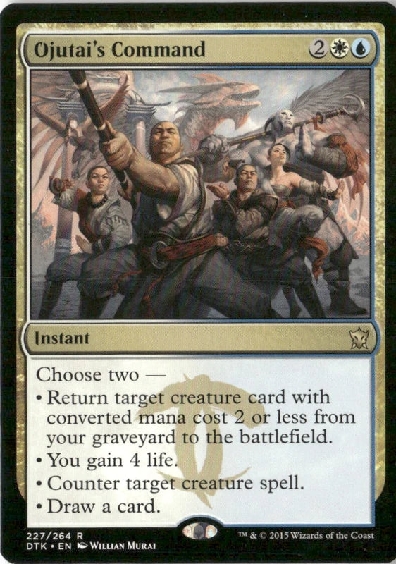 Ojutai's Command - Dragons of Tarkir