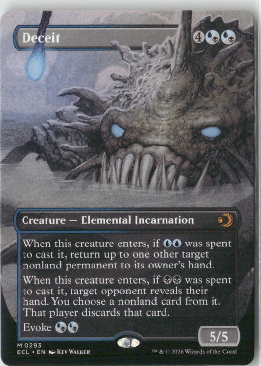 Scan Image | Deceit (Borderless) - Lorwyn Eclipsed | [A13A7732]
