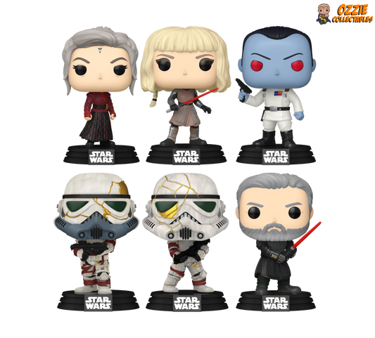 Star Wars: Ahsoka (TV) 2023 Bundle 2 - 6 POP! Vinyls