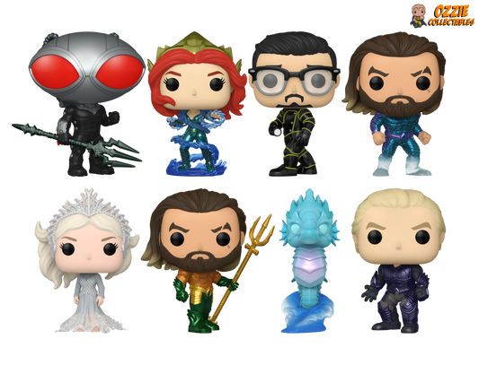 Aquaman and the Lost Kingdom Bundle - 8 POP! Vinyls