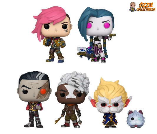 Arcane: League of Legends (TV) Bundle - 5 POP! Vinyls