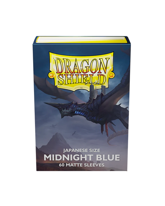 Sleeves - Dragon Shield Japanese - Box 60 - Midnight Blue Matte