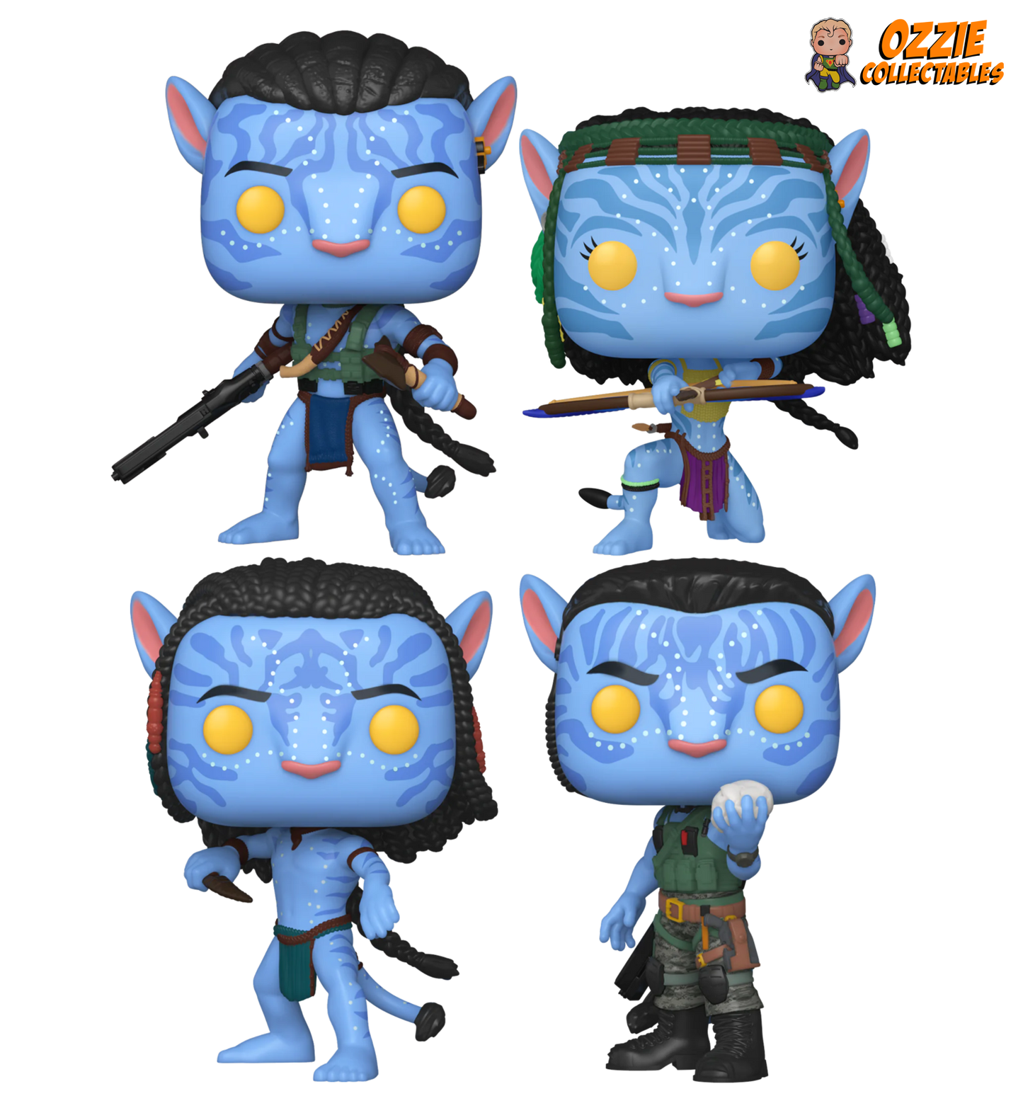 Avatar: The Way Of Water Bundle - 4 POP! Vinyls