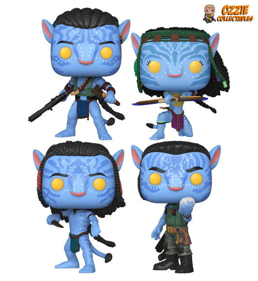 Avatar: The Way Of Water Bundle - 4 POP! Vinyls