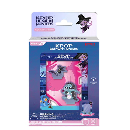 K-Pop Demon Hunters Acrylic Card Frame - Demons