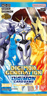 Digimon Card Game:  Digimon Generation [AD-01] Advanced Booster Pack