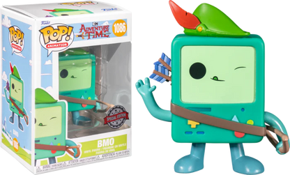 Adventure Time - BMO with Bow US Exclusive Pop! Vinyl #1086
