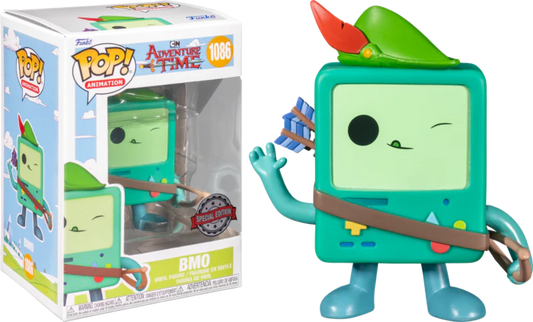 Adventure Time - BMO with Bow US Exclusive Pop! Vinyl #1086
