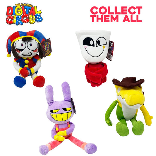 DIGITAL CIRCUS - 10 inch Plush Assortment (4)