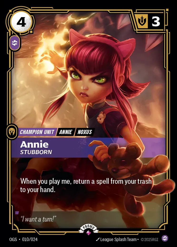 Annie - Stubborn