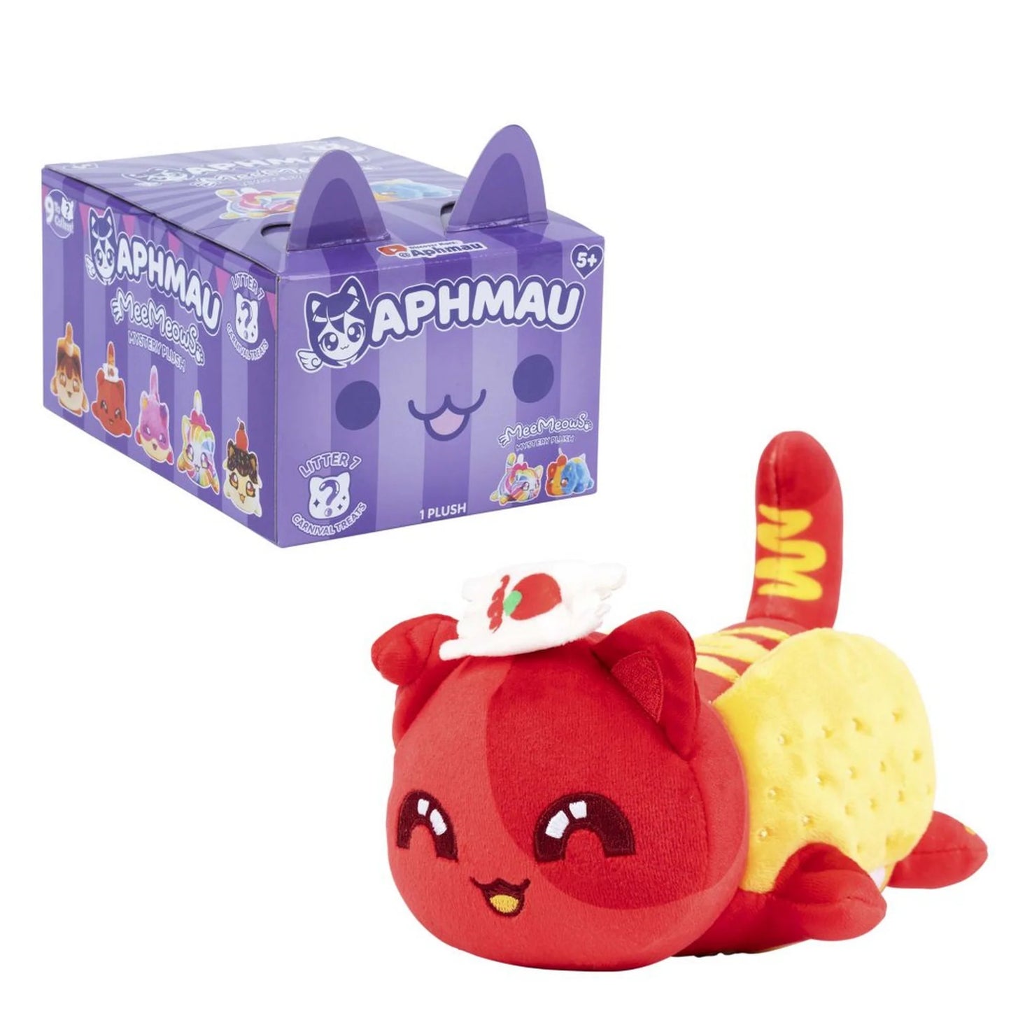 APHMAU MeeMeows 6" Mystery Plush - S7 Carnival Treats Single