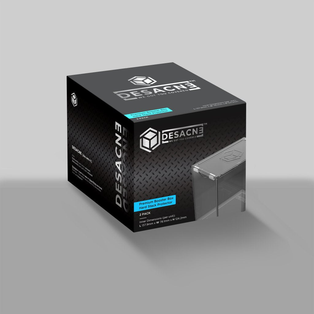 Desacne - Premium Booster Box Protector - 2 Pack