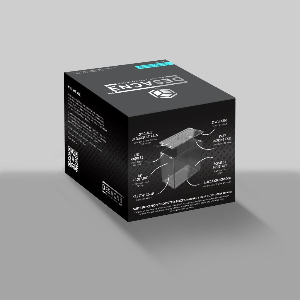 Desacne - Premium Booster Box Protector - 2 Pack