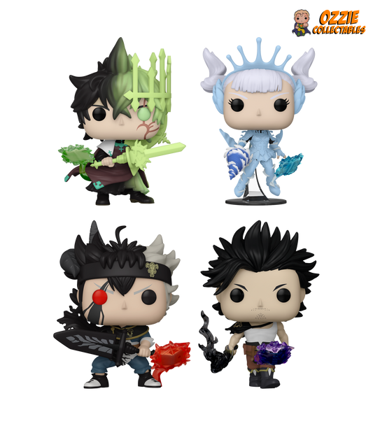 Black Clover 2023 Bundle - 4 POP! Vinyls