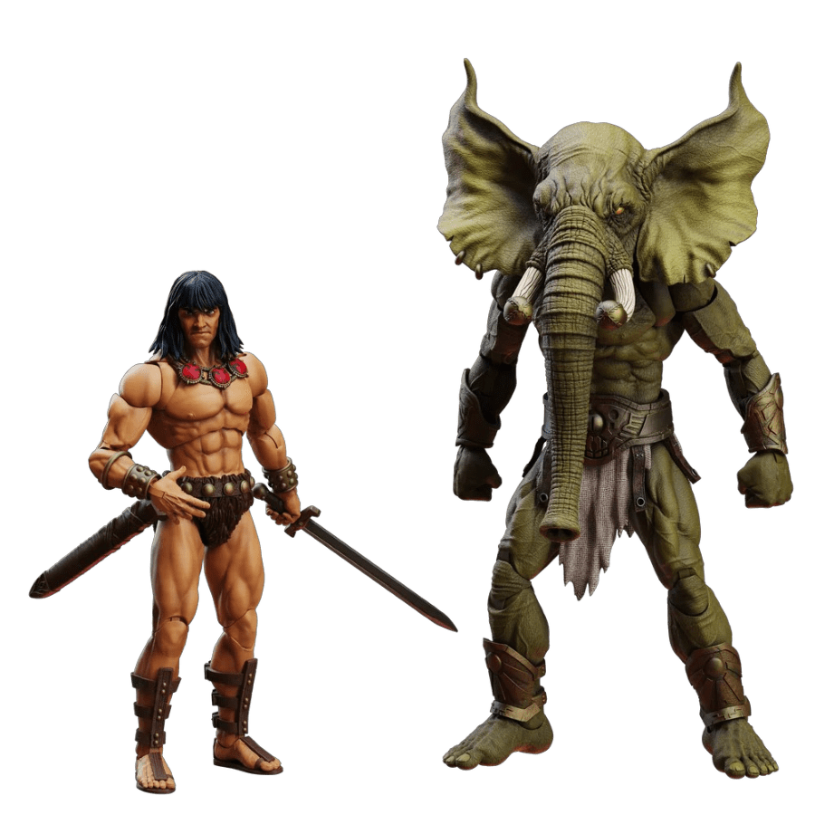 Conan: Tower of the Elephant - Young Conan and Yag Kosha Action Figure 2-Pack