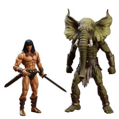 Conan: Tower of the Elephant - Young Conan and Yag Kosha Action Figure 2-Pack