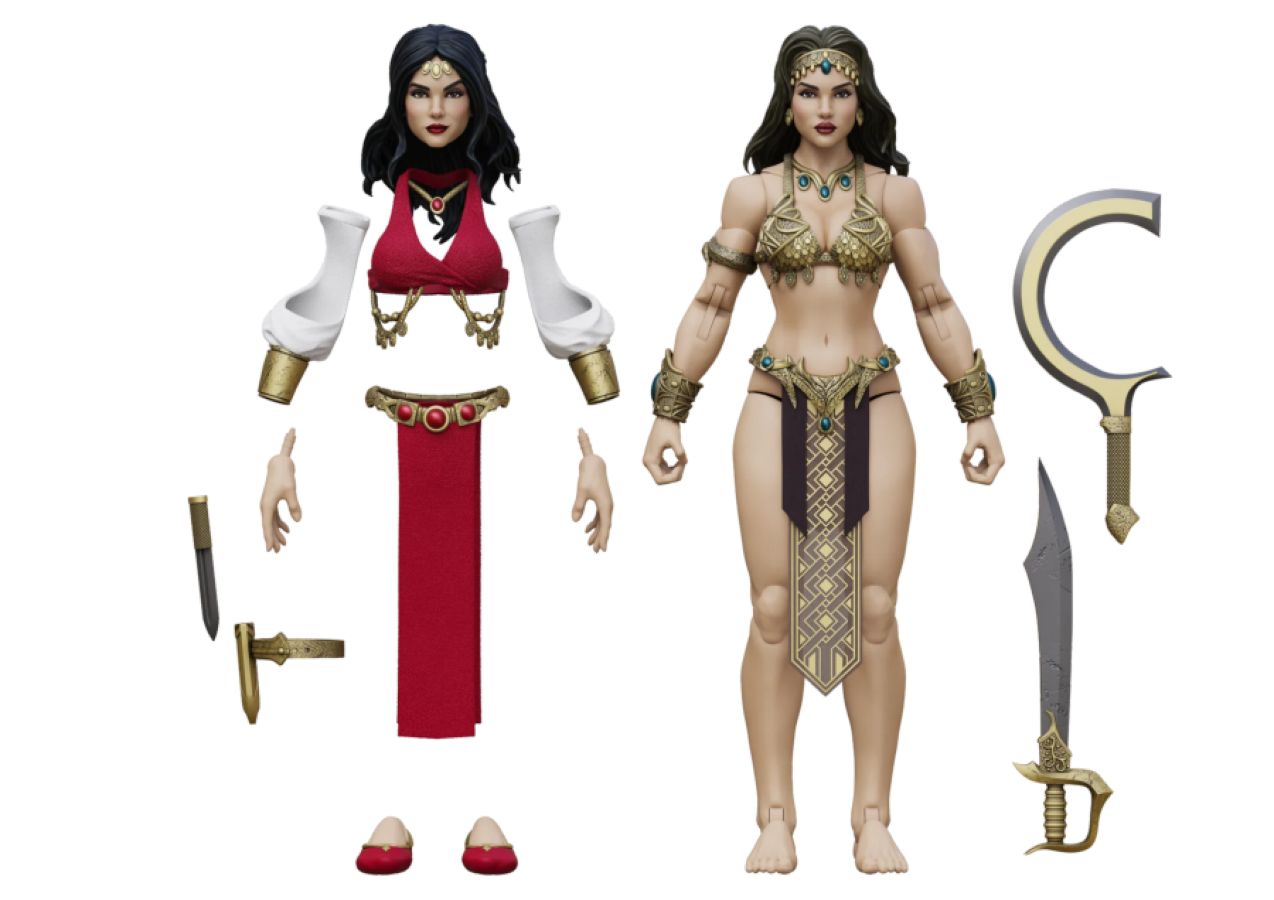 Conan - Belit the Pirate Queen "Queen of the Black Coast" Epic H.A.C.K.S. 1:12 Scale Action Figu