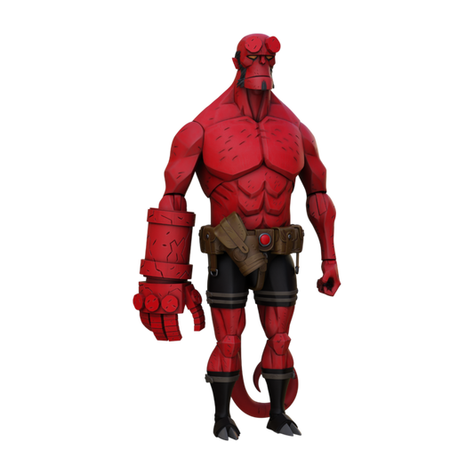 Hellboy - Hellboy (Box Full of Evil) 1:12 Scale Action Figure (Wave 1)