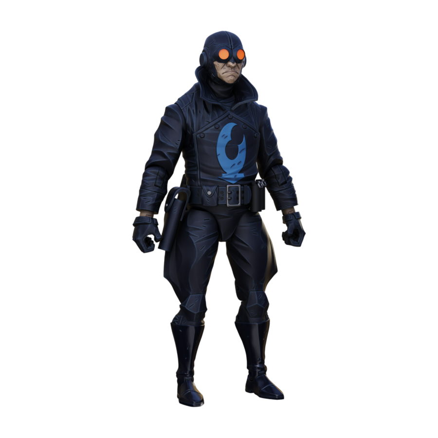 Hellboy - Lobster Johnson (The Iron Prometheus) 1:12 Scale Action Figure (Wave 1)