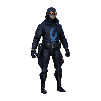 Hellboy - Lobster Johnson (The Iron Prometheus) 1:12 Scale Action Figure (Wave 1)