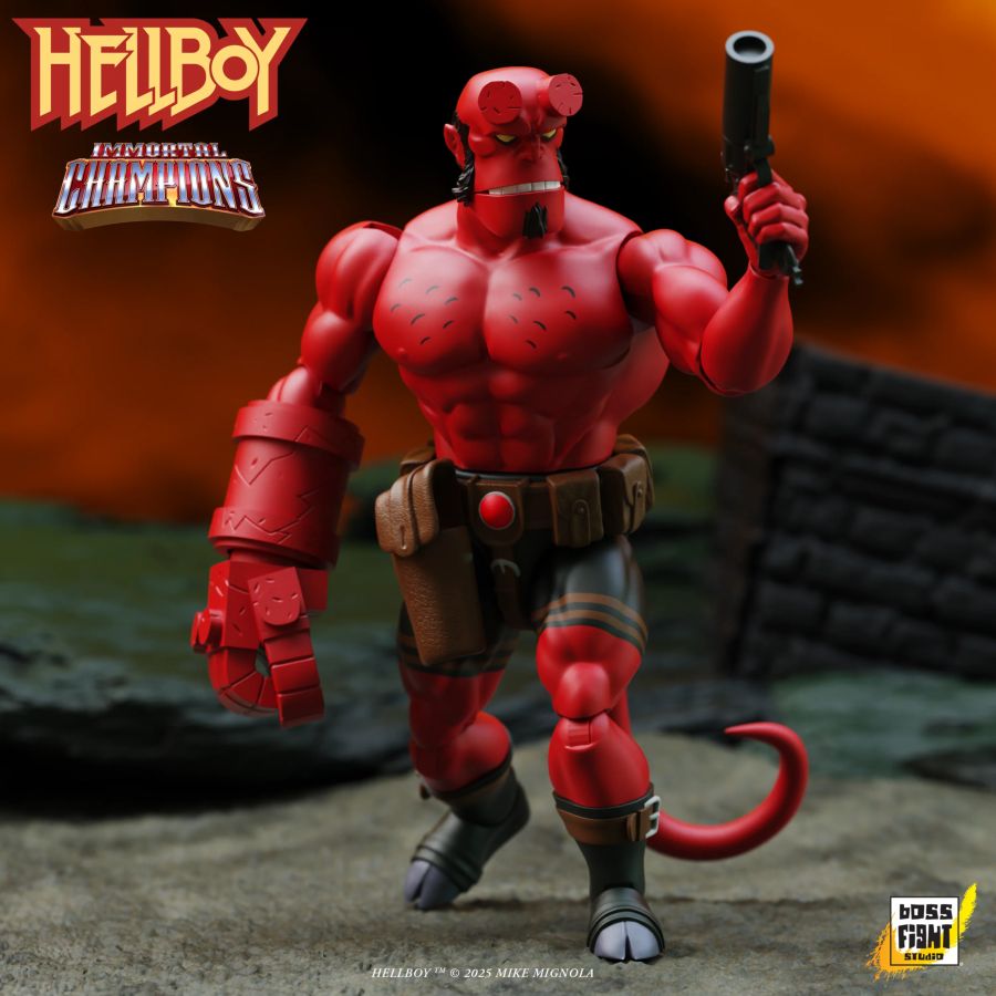 Hellboy - Hellboy Immortal Champions Retro 5.5 Inch Action Figure